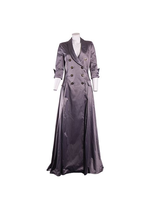 VERSTITO LUNGO GRIGIO  BABYLON DONNA a/i BABYLON | MF0204GRIGIO