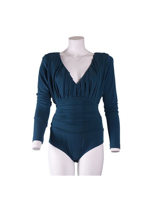 BODY GRIGIO BABYLON DONNA a/i BABYLON | MF0304PETROLIO