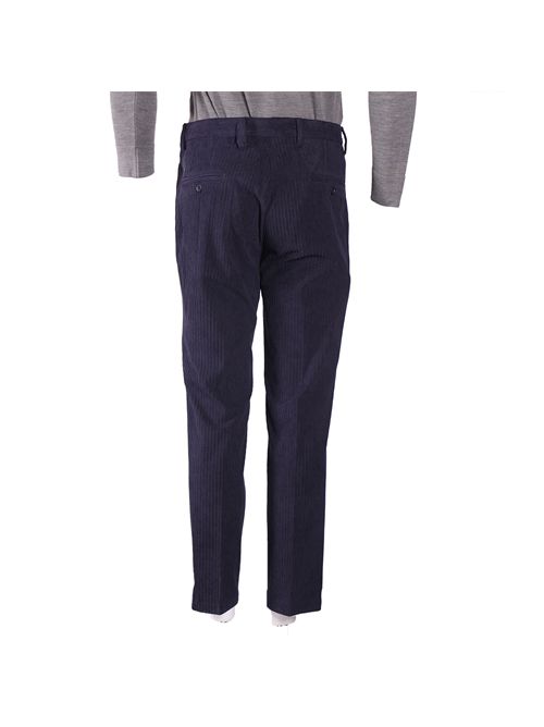 PANTALONE UOMO BLU velluto dog a/i Extè | JOY/STMBLU