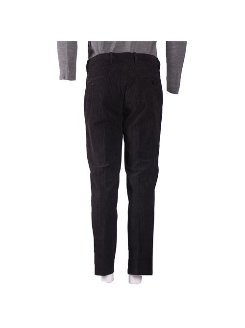 PANTALONE UOMO NERO velluto dog a/i Extè | JOY/STMNERO1