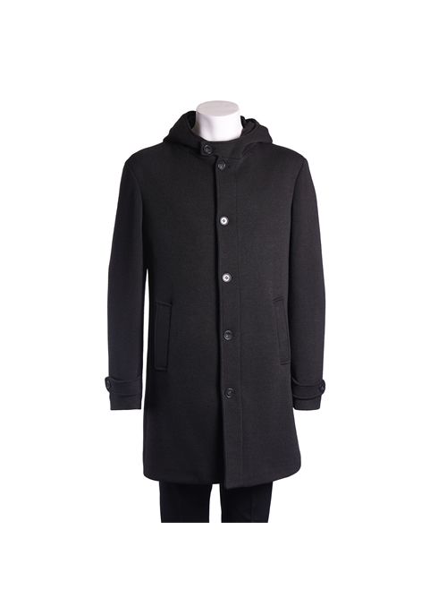 CAPPOTTO CLASSICO UOMO NERO livigno a/i Extè | TEO/STMNERO