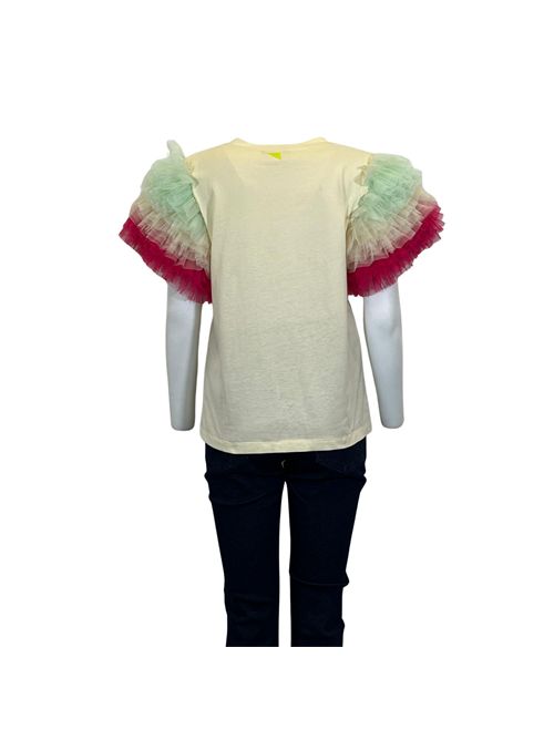 T-SHIRT FANTASIA DONNA TWINSET a/i TWINSET | 222AP2075PANNA