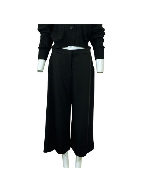 PANTALONE NERO DONNA TWINSET a/i TWINSET | 222AP2763NERO