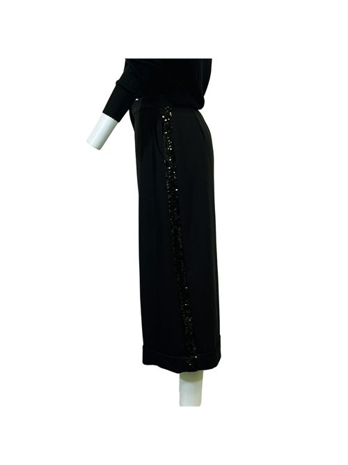 PANTALONE NERO DONNA TWINSET a/i TWINSET | 222AP2763NERO