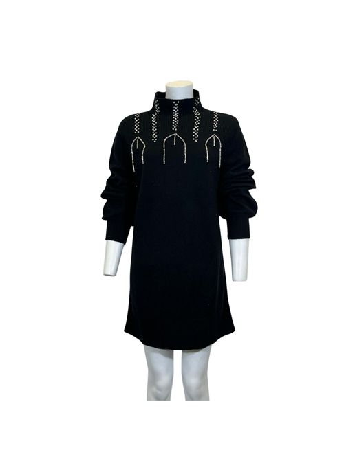 ABITO NERO DONNA TWINSET a/i TWINSET | 222AP3334NERO