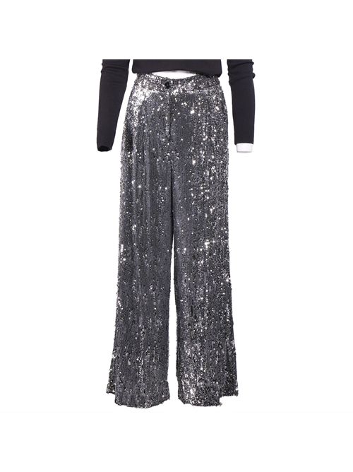 PANTALONE DONNA VICOLO A/I VICOLO | TS1266GRIGIO