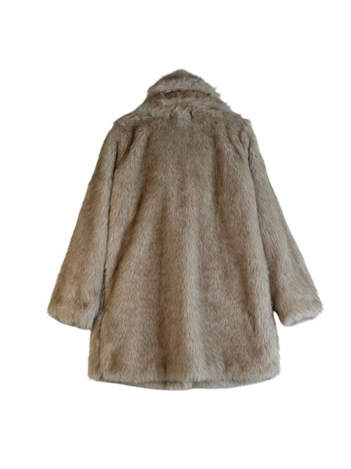 CAPPOTTO PELLICCIA HAVE ONE a/i 26 HAVEONE | KDY-I123BEIGE