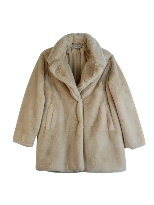 CAPPOTTO PELLICCIA HAVE ONE a/i 26 HAVEONE | KDY-P036BEIGE