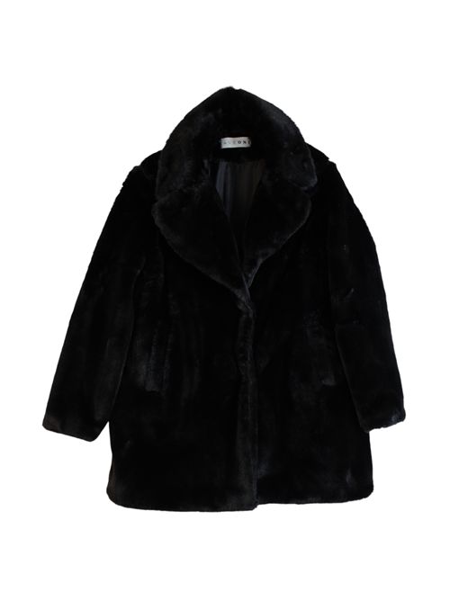 CAPPOTTO PELLICCIA  a/i 26 HAVEONE | KDY-P036NERO