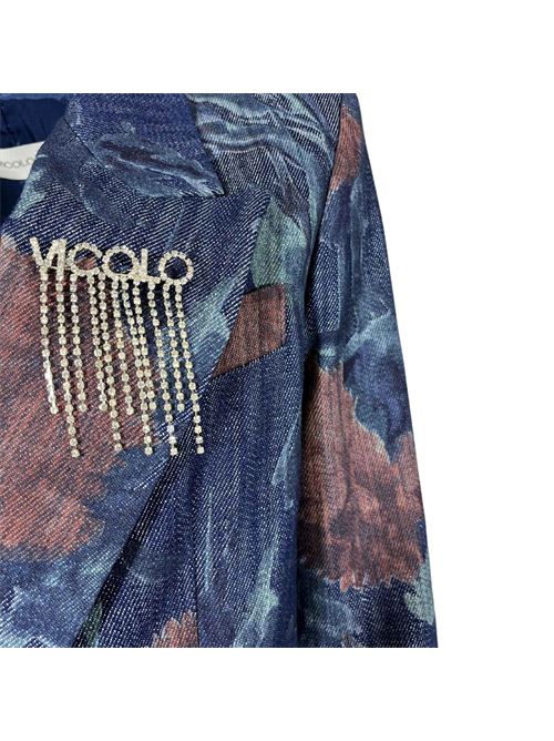 WOMEN'S VICOLO JACKET WITH COLLAR DETAIL VICOLO | TB0730FANTASIA