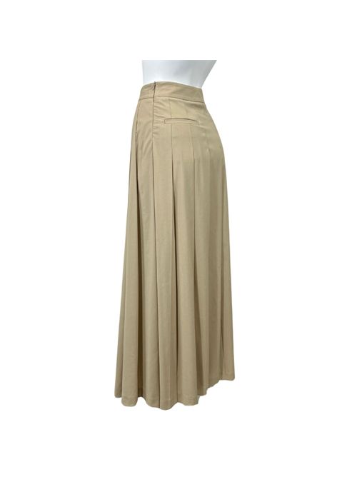 BEIGE LONG SKIRT ALLEY VICOLO | TB0979BEIGE