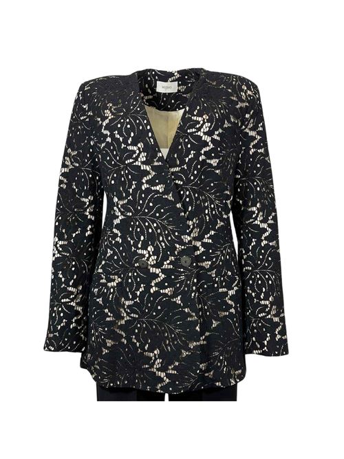 VICOLO EMBROIDERED BLACK JACKET VICOLO | TB1246NERO
