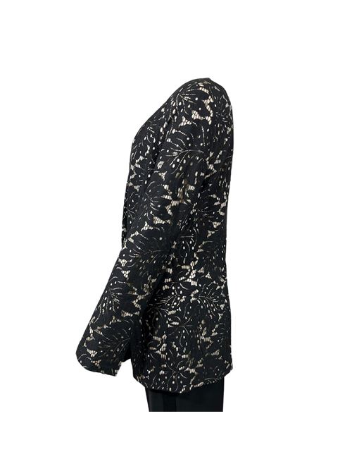 VICOLO EMBROIDERED BLACK JACKET VICOLO | TB1246NERO